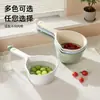 Cuchara para agua para uso en la cocina del hogar, cuchara de plástico de alta calidad para regar, cuchara creativa para agua de champú con mango largo