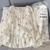 [Venta al por mayor del fabricante] Pijama de Mujer para Primavera y Otoño con Lazo y Diseño de Elefantito, Conjunto Holgado de Manga Larga Talla Grande para Casa