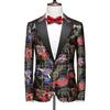 Traje de talla grande para hombre de empuje principal soltero Oeste un botón comercio exterior transfronterizo Amarillo Calado p165