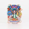 Nuevos Stickers Magnéticos 3D Tridimensionales para Refrigerador de Comida con Personajes de la Ópera de Pekín Originales, Caldo Frío, Brocheta Helada, Sandía Grande Helada