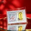 Pegatinas para Teléfono de Oro Puro 999, Láminas de Oro para Hacerse Rico de Princesa, Imanes de Refrigerador de Fortuna, Tarjetas de Oro de Tesoro, Regalos al por Mayor