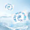 Toallitas Húmedas Refrescantes de Verano, Toallitas Húmedas con Sensor de Hielo, Toallitas Deportivas Portátiles con Sensor de Frío para el Sudor, Toallitas Faciales, Toallitas Frías como el Hielo