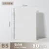 Cuaderno Simple Pp de Amazon Transfronterizo Cuaderno de Espiral A5 Cuaderno B5 Rayado Cuadriculado Páginas en Blanco Bloc de Notas Venta al por Mayor