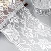 Ropa interior de encaje para mujer nueva, blanco y negro, tejido elástico, ropa de malla de encaje, venta al por mayor de fábrica