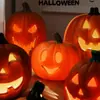 Decoraciones de linternas de calabaza de Halloween, accesorios para crear un ambiente festivo, arreglos de escenas, decoraciones para entradas, bares y tiendas, decoraciones nocturnas
