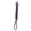 Popular Corda Paracord de Sete Fios Trançada Esportes ao Ar Livre Chaveiro Anti-Perda Portátil Durável Fivela Bico de Papagaio Cabide de Chaveiro para Cinto