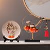 Novo Estilo Chinês Tudo combina bem com ornamentos de varanda de entrada de caqui sala de estar armário de TV armário de vinho decorações de escritório
