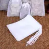 Bolsa de té de 15*20 cm no tejida con cordón Bolsa de filtro para decocción de medicina china Bolsa para sazonar carne desechable al por mayor