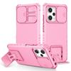 Adecuado para Funda de Teléfono Móvil Xiaomi Pocox5Pro, Soporte Estéreo Redmia3, Cubierta Protectora Anticaídas Note14Pro con Ventana Deslizante