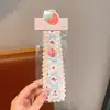Accesorio para el Cabello Mágico de Niña con Cinta de Velcro y Ala Ancha Floral para Fijar el Flequillo del Bebé y Ordenar el Cabello Suelto