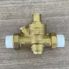 Tubería de Agua de Rosca Completa Pe/Ppr20 con Doble Unión Roscas Internas y Externas, Válvula Reguladora de Presión para Purificador de Agua Doméstico