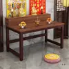 Mesa Econômica de Altar Doméstico para Oferecer Incenso, Estátuas de Guanyin e Deus da Riqueza; Mesa de Buda, Altar de Bodhisattva, Mesa de Oferendas de Guan Gong, Santuário Budista, Mesa de Oferendas e Altar de Divindade