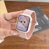Silicone Macio Magnético Adequado para AppleWatch9 Pulseira Apple Watch Geração S10 iwatch8765SE Criativo
