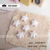 Contas Estrela Coloridas, Acessórios Estrela de Cinco Pontas Grandes Brilhantes, Materiais para Joias de Corrente de Celular Decorativa Feita à Mão com Contas DIY