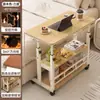 Mesita de noche, móvil, escritorio de computadora de altura ajustable, escritorio simple para dormitorio en casa, escritorio de estudio para estudiantes, escritorio para trabajar en la cama