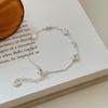 Pulseira de Donut para Mulheres, Design Criativo Personalizado, Laço, Novo Estilo, Empilhável, Versátil, Acessório de Mão Exquisito, Moderno