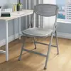 Silla Plegable para Uso en Casa, Silla de Plástico Moderna y de Moda para Fotos, Silla para Dormitorio, Oficina, Reuniones, Capacitación, Exterior con Respaldo, Venta al por Mayor