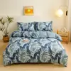 Conjunto de cama moderno minimalista de três peças para comércio exterior transfronteiriço (capa de edredom, lençol com elástico, fronha) disponível para personalização do fabricante
