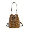 Bolso Casual de Gran Capacidad para Viajes Diarios para Mujer 2026 Nueva Moda Bolso Cubo de Hombro Bolso Tote Portátil de Verano Bolso para Motocicleta