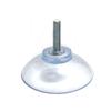 Ventosa con tornillo PVC transparente azul claro ventosa de vacío con tornillo diámetro grande succión fuerte m5m6m8 con ajuste de diente