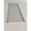 Ranura de aleación de aluminio Letrero de oficina de ranura de aluminio Perfil de aluminio Ranura plana Ranura para tarjetas Ranura en U Panel de ranura reemplazable Letrero de índice comunitario