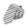 Corbata de Poliéster Atada a Mano de 5 cm Nueva 2025 Corbata para Hombre Rayas Casual de Negocios Ejecutivo Caballero Personalizada Venta al por Mayor