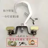 Gancho para Luz de Escenario Gancho de Luz Gancho de Haz de Luz Gancho de Luz con Cabeza Móvil para Computadora Hebilla de Sujeción Anillo Único Gancho de Aluminio Gancho de Luz LED