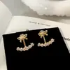 Pendientes de Lazo Dulces, de Moda, Exquisitos, Versátiles, de Alta Gama, Incrustados con Circonitas, Adecuados para ir al Trabajo y para el Uso Diario, con un Estilo de Lujo Ligero y Único