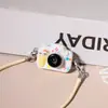 Acessórios de Resina DIY Desenho Animado, Câmera de Gato 3D Cola de Chantilly Presilhas de Cabelo, Fivelas de Sapato, Chaveiros, Pingentes e Decorações