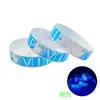 Punto Desechable Fluorescente VIP Papel Sintético Parque de Atracciones Punto Turístico al Aire Libre Boleto de Identidad Pulsera Impermeable