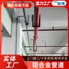 Tubería súper de aleación de aluminio para compresores de aire, accesorios y conexiones de tubería de aleación de aluminio de instalación rápida, personalizable de fábrica