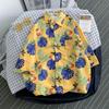Camisa Masculina Camisa Havaiana com Flores Masculina Estilo Retrô Hong Kong Solta Camisa Floral de Manga Curta para Férias na Praia Tendência para Casal