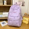 Mochila Casual Linda con Estampado de Estrellas para Niñas, Mochila de Viaje de Moda para el Día a Día, Bolsa Escolar para Estudiantes de Secundaria, Preparatoria y Universidad