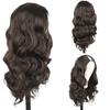 Perucas Mais Vendidas Transfronteiriças Perucas V-PART da Moda para Mulheres Europeias e Americanas Cabelo Longo Cacheado de Onda Grande Meio Headset