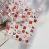 Adesivos Tomoni Finos e Resistentes para Nail Art Populares no Xiaohongshu Adesivos Doces para Unhas Adesivos de Cisne e Pônei Acessórios para Nail Art