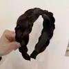 Peruca e Faixa de Cabelo Integradas Venda Quente Transfronteiriça Grampo de Cabelo Trançado Cobertura Alta do Crânio Cabelo Branco Faixa de Cabelo Trança Espinha de Peixe Acessórios de Cabelo Peruca