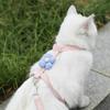 Gato Dibujo Animado Cuerda de Tracción Salir Antirotura Forma I Ajustable Mascota Especial Muppet Teddy Perro Pequeño