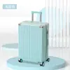 Mala de Novo Estilo para Mulheres, Pequena, com Rodas Universais, Resistente e Durável, Carrinho Estilo Ins para Estudantes, Fechadura com Senha, Mala de Couro para Homens, 20 Polegadas, 24 Polegadas