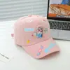 Gorra de béisbol infantil estampada de Sanrio transfronteriza Kulomi linda 3D tridimensional para niños y niñas gorra luz LED