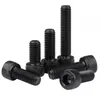 Tornillos de Cabeza Cilíndrica con Cabeza de Copa para Llave Hexagonal, Grado 12.9, Pavonados, Tornillos de Cabeza Cilíndrica de Alta Resistencia para Llave Hexagonal