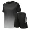 Camiseta de manga corta deportiva de verano 2024 para hombre, ropa de secado rápido, conjunto deportivo informal holgado de dos piezas para correr