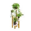 Nuevo Estilo Soporte de Flores de Hierro Forjado Soporte de Piso para Sala de Estar Balcón Dormitorio Estante de Almacenamiento Macetero Simple Interior Multicapa Soporte para Flores Suculentas