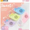 Cinta correctora de personalidad creativa para cámara, cinta correctora de gran capacidad para pies de arroz, cinta correctora linda para estudiante, cinta correctora transparente, cinta para errores
