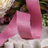Cinta Coreana DIY Moño Accesorios para el Cabello Ropa Sombrero de Paja Caja de Regalo Accesorios de Empaque para Ramo Cinta con Patrón de Nieve Mate