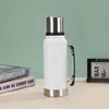 Copo Térmico Garrafa Térmica de Aço Inoxidável 304 de Grande Capacidade com Alça para Viagem ao Ar Livre Esportes Montanhismo Ciclismo