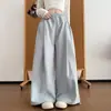 Pantalones Holgados tipo Linterna Globos para Mujer, Nuevos de Cintura Alta Adelgazantes Sueltos Casuales de Pierna Ancha con Caída Suave y Diseño Floral