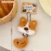 Pingente de Boneca de Animal Pequeno Original Tengyi Pingente de Cauda Pequena Fofa Chaveiro Coração de Menina Pingente Decorativo para Bolsa