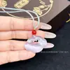 2026 Nuevo Modelo Piedra Ojo de Gato Candado Nube Colgante Ojo de Gato Rosa Candado Ruyi Colgante Promoción de Transmisión en Vivo Venta al por Mayor de Fábrica