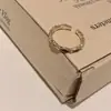 Anel de Luxo Leve Retrô com Pedra Olho de Tigre e Turquesa para Mulheres, Design Único, Estilo Distinto, Anel da Moda Tendência