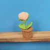 Mini Plantas en Maceta Tejidas a Mano - Venta al por Mayor Directamente de Fábrica y Dropshipping - Decoración de Interiores de Coche y Regalo